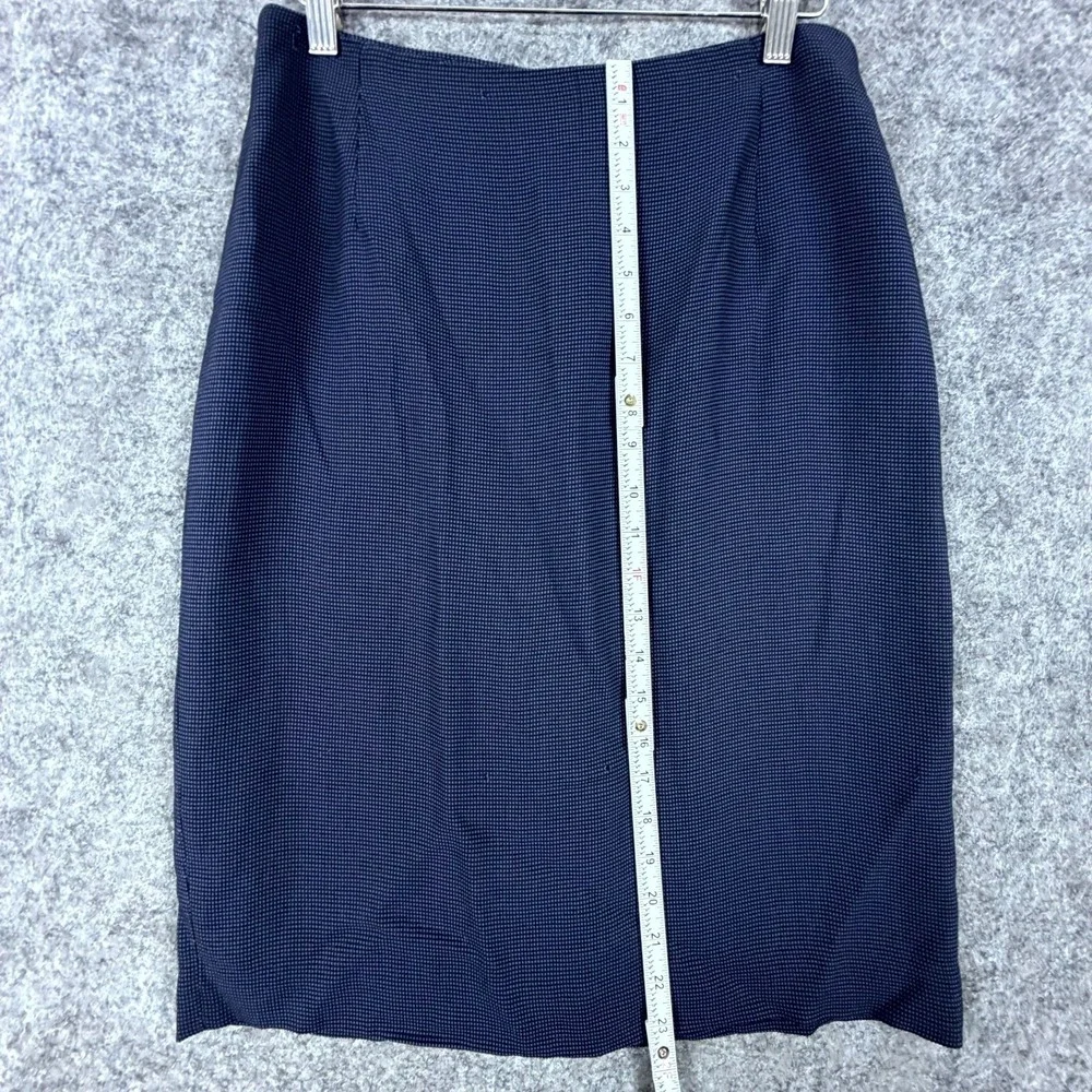 Vintage Garfield &‎ Marks Skirt Womens 6 Blue Office Chic Pencil Classic Capsule